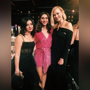 Retrofete pastel pink Gabrielle dress - sold out color. Worn once!